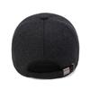 Wool Blend Earflap Baseball Cap - Warm, Thickened Cotton Hat for Men, Ideal for Outdoor Activities In Cold Weather (middle-aged and Elderly)