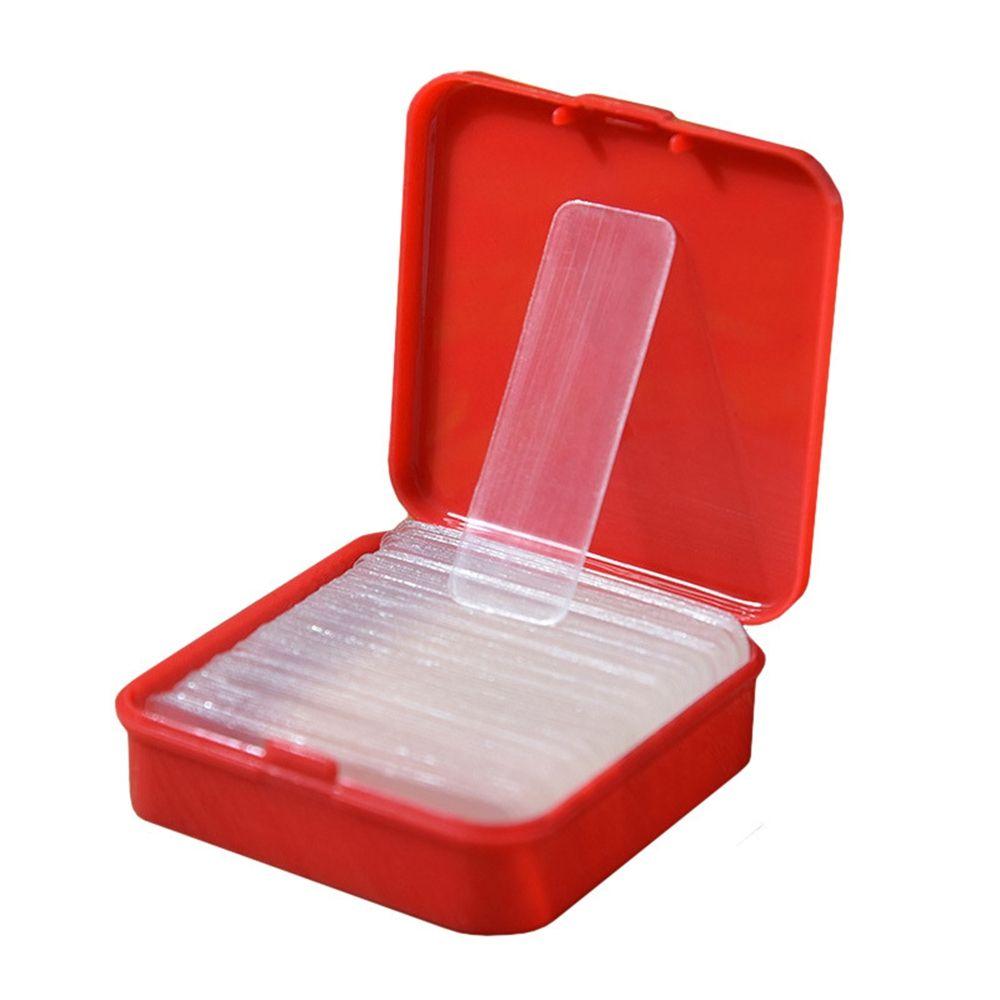 

Прозрачный Декор для Дома Водонепроницаемый Легко Режется Двусторонний Скотч Фиксирующая Накладка Наклейки Клей 60pcs