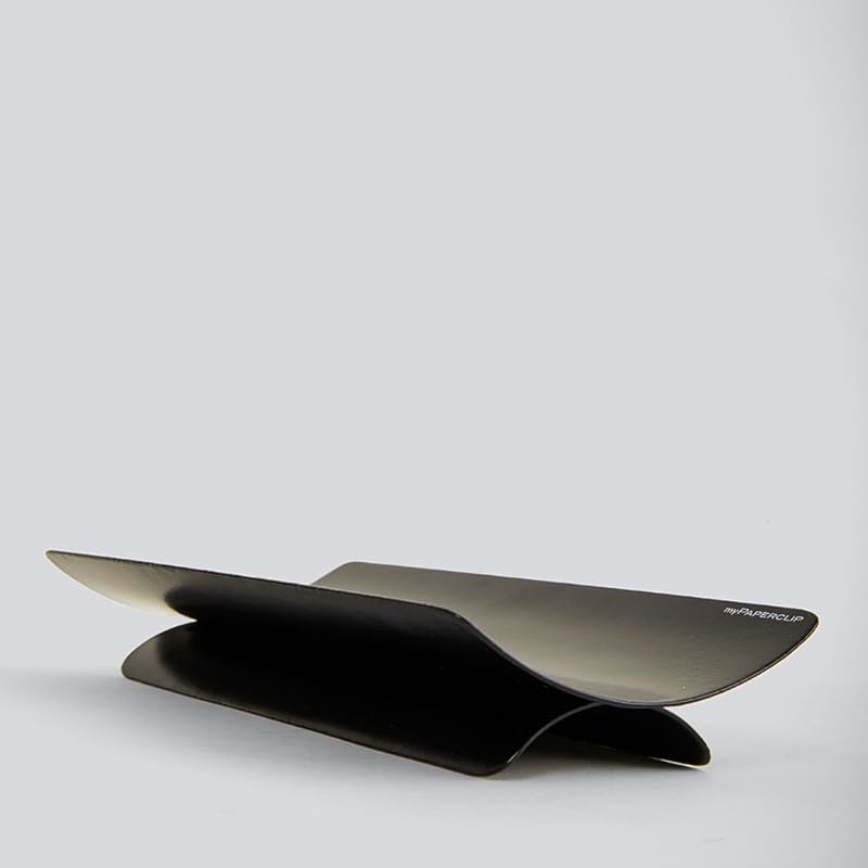 Mypaperclip Metal Tray Medium, Galvanised Mild Steel, Powder Coated -Black 0