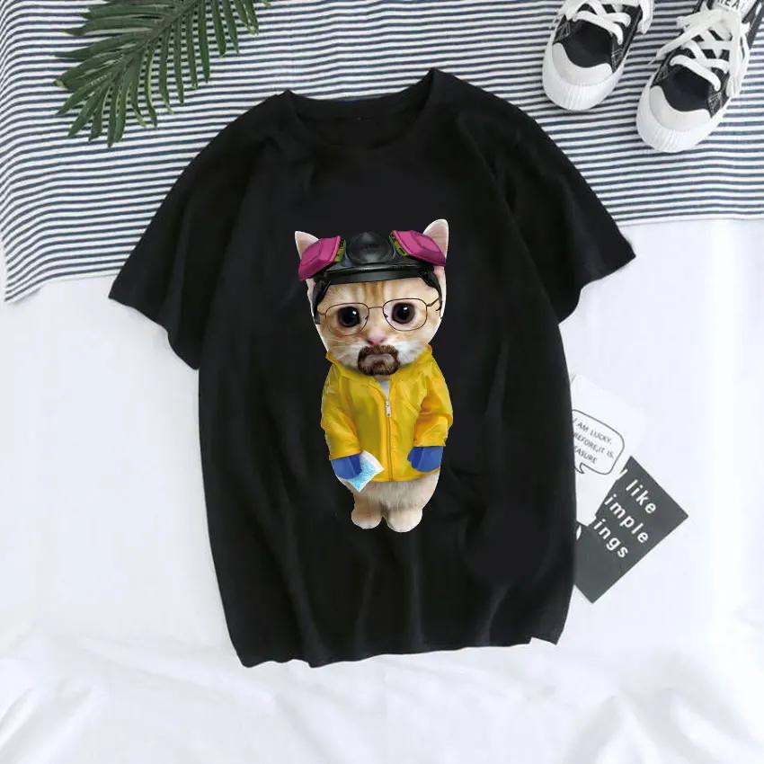 El Gato Meme Sad Crying Cat Munchkin Kitty Meme Print T Shirt Male  T-shirts Men Oversized Tees Harajuku Streetwear