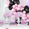 Pink Themed Balloon Wreath Arch Set Heart Foil Balloon Chain Set Birthday Wedding Party Decoration