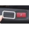 16- Car Inner Tailgate Rear Door Switch Cover For Benz GLE GLS Matte Silver