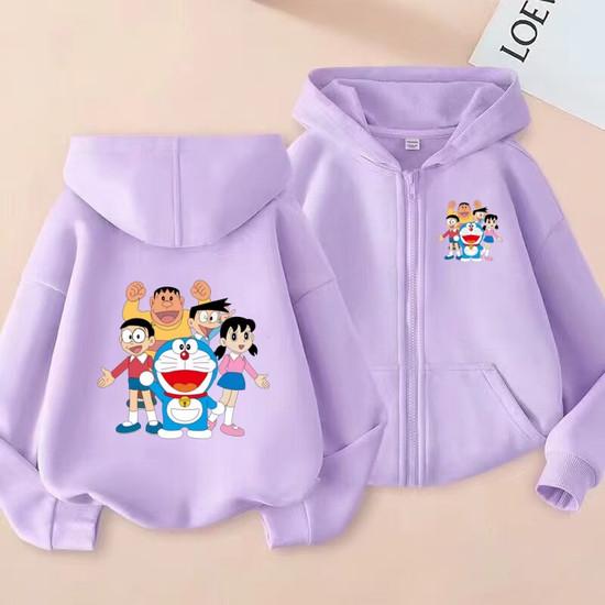 Kinder Rosa Cardigan Sweatshirt 3-12 Jahre Mädchen Junge Hoodie Reißverschluss Stil Beliebt Anime Schönes Mädchen Sport Lässig Mode Kleidung