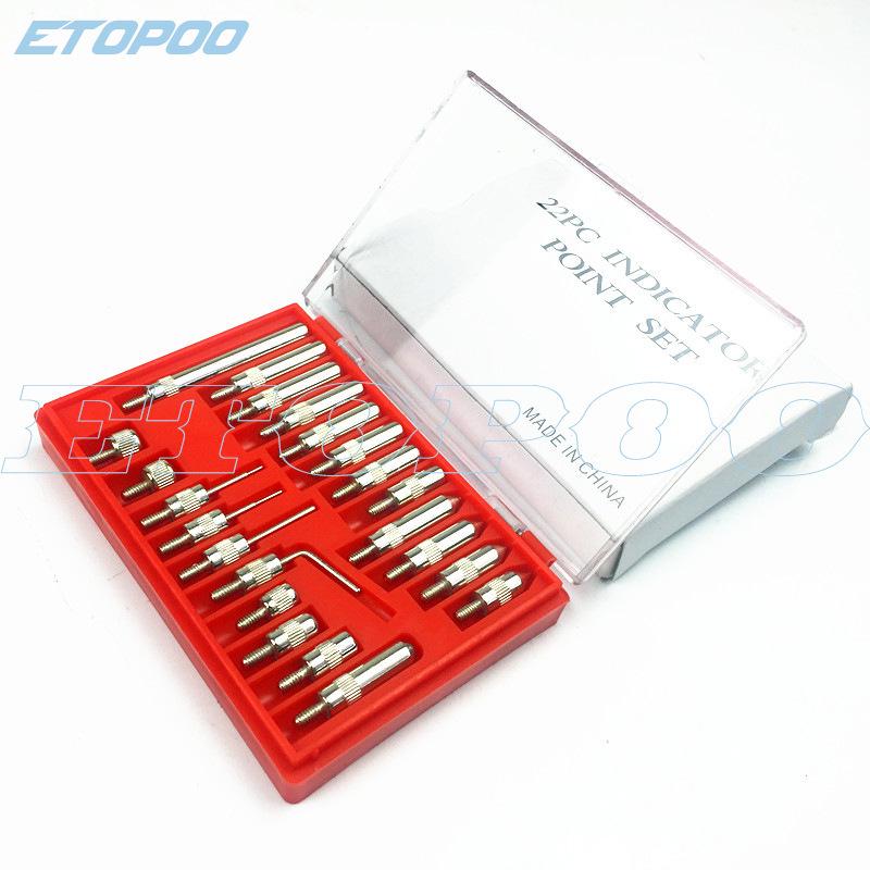 HUOTO High Precision 0-30MM Mechanical Dial Indicator, 0.01mm Accuracy