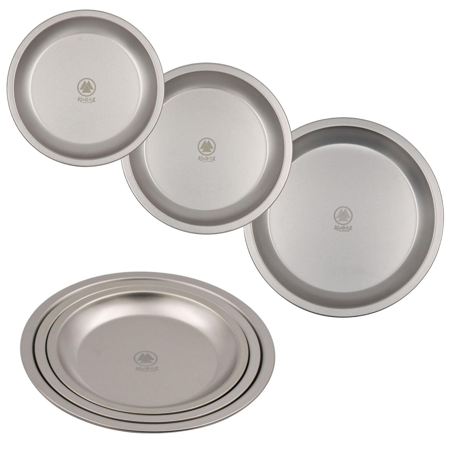 

in Tsubame Village blacksmith pure titanium pie plate Made in Japan Light high high corrosion less likely to cause metal of 3 [Made Sanjo] weight, срібний