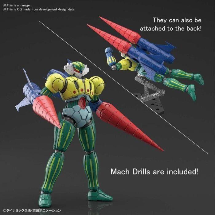 Figurine - Kotetsu Jeeg Infinitism - 18,5 cm - Assemblage sans colle - Intérieur