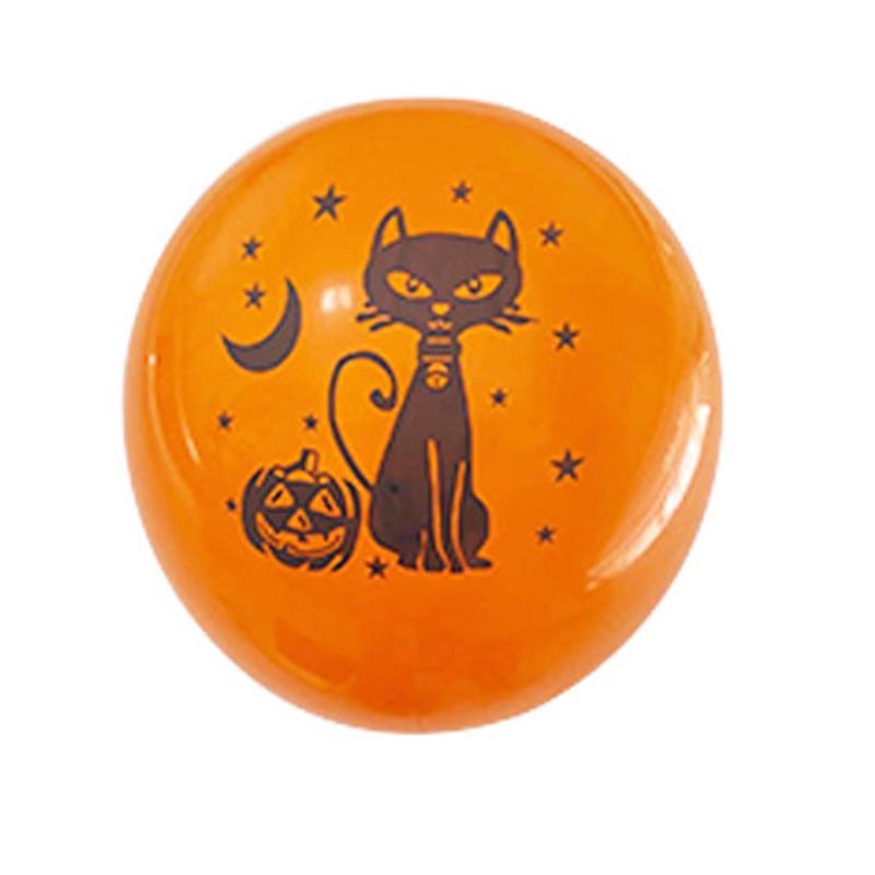 12 Halloween Themed Balloons Ghost Festival Latex Balloons Holiday Themed Party Decorative Balloons