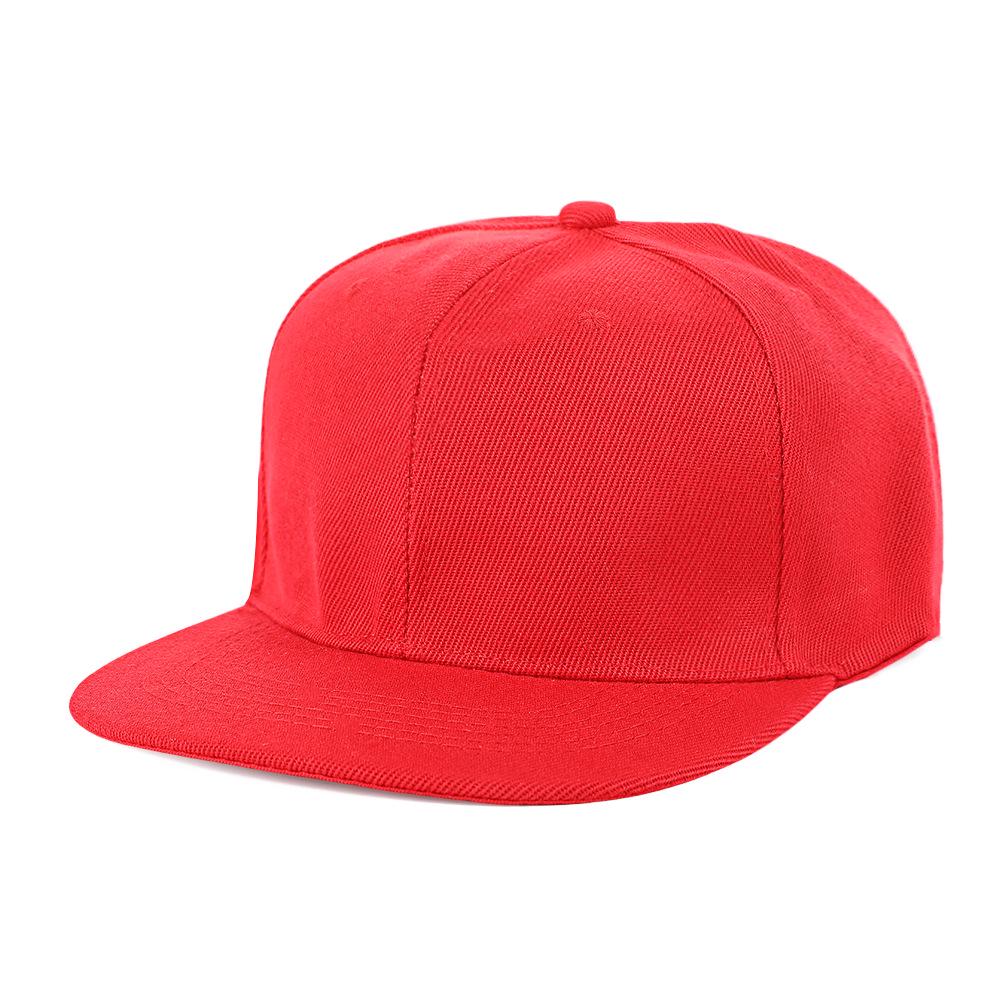 Spring/Summer Trendy Unisex Polyester Flat Brim Hat with Embroidered Logo - European & American Style
