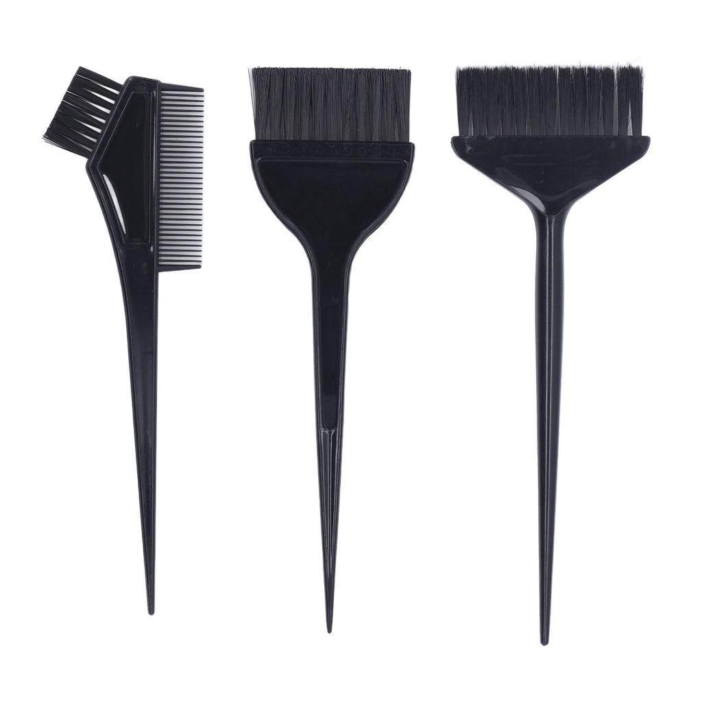 3 Stück Haarfärbe-Farbpinsel Professioneller Salon Haarfärbepinsel Haarfärbekamm Pinsel