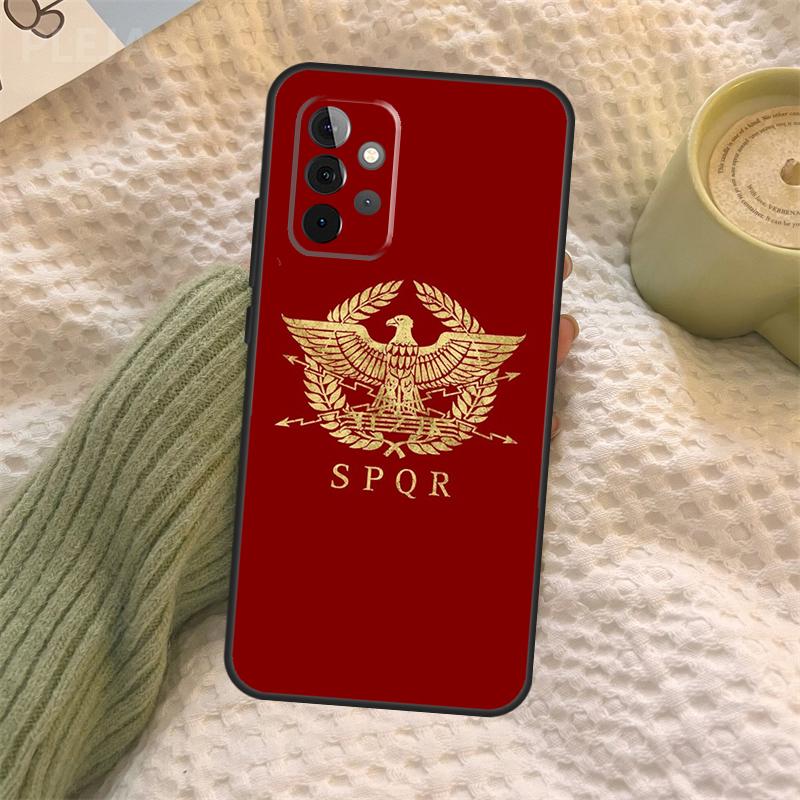 SPQR Roman Imperial Legion Case For Samsung Galaxy A35 A15 A55 A53 A33 A13 A36 A56 A26 A16 A22 A32 A52 A54 A34 A05 A06