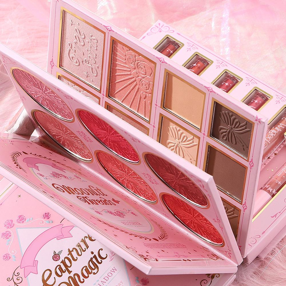 6 Layer Makeup Book, Book-style Foldable Makeup Tray Set, Makeup Set Foldable Book. It Covers All Your Makeup Needs,10ml