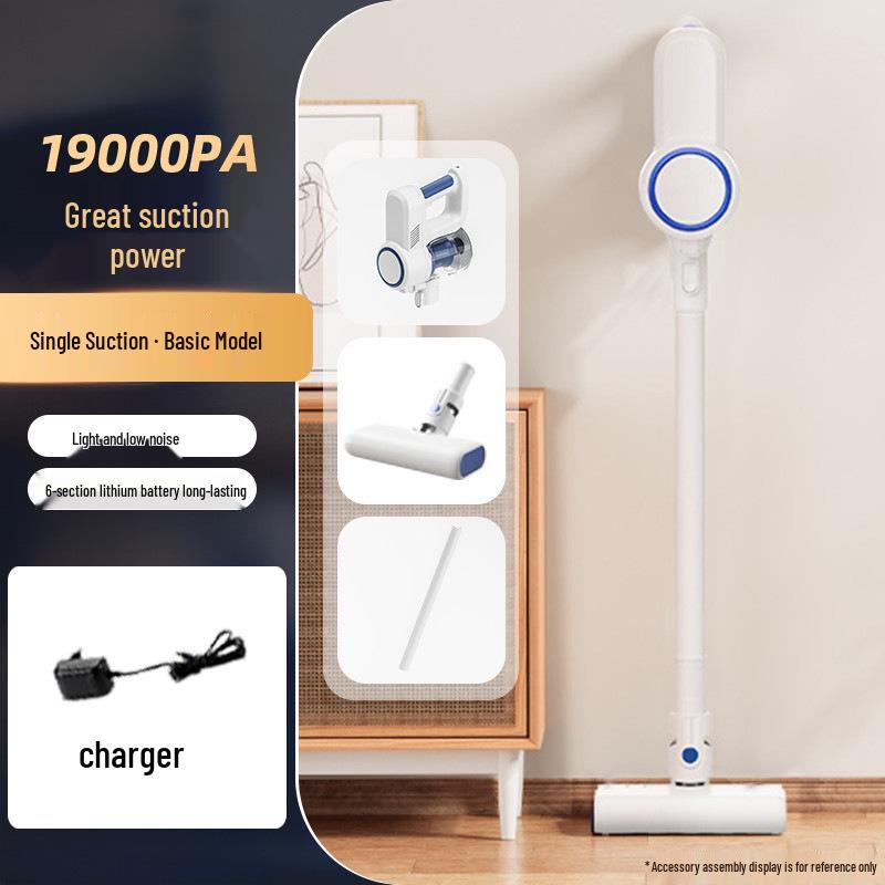 Rechargeable Handheld Wireless Vacuum Mop with High Suction for Home Use