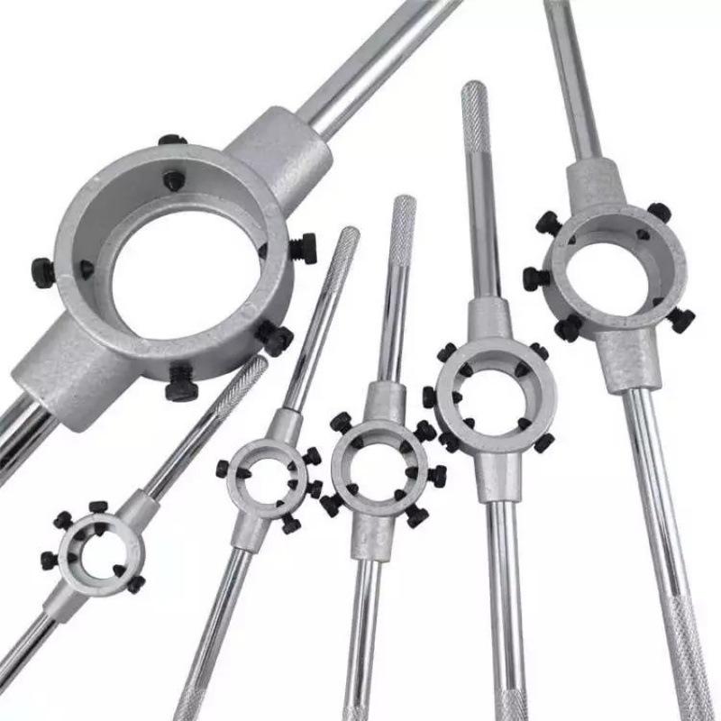 Zinc Alloy Metric Ratchet Round Die Wrench Holder M2-M36 Φ16 (M1-M2.6) Enhanced