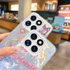 Lovely Sailors Moons Cartoon Phone Case for Xiaomi Poco X6 X3 F6 M6 M4 Pro C61 13T 11 Lite Gradient Hard Shockproof Matte Covers