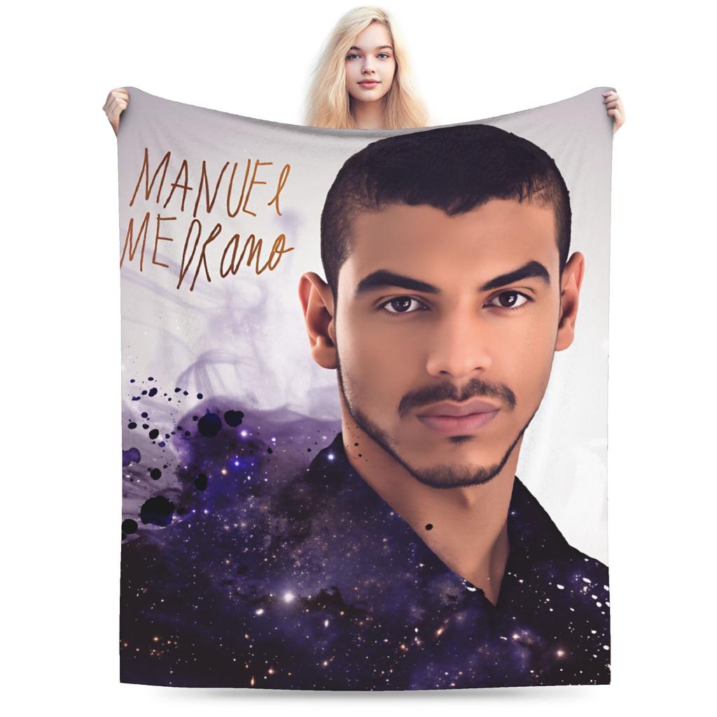 Manuel Medrano Blanket  Warm Soft Pattern Plush Throw Blanket For Girls Boys Living Room Flannel Bedspread Bed Cover