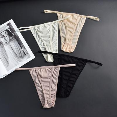 Módní Sexy Tanga pro Ženy ve Větších Velikostech - Prodyšná a Stylová Evropská/Americká Design