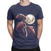 Three Capybara Moon Funny Capybara Meme Mystical Capybara Funny 100 Cotton TShirt capybara Tops Tees For Unisex