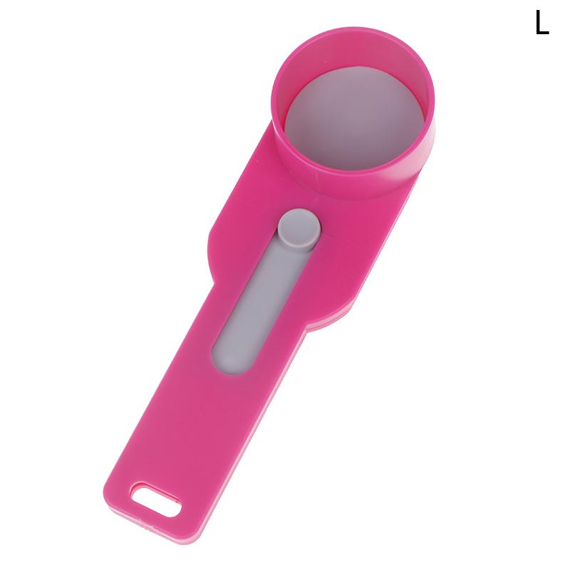 Creative No Spill Measuring Spoon Funnel Preparation Of Protein Powder Workout & Sports Drinks, Baby Formula Refill Mess Spill