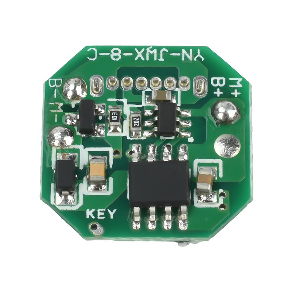 DC3.2-4.2V Strong Flashlight Driver Board 20W+ lamp beads 1-speed Flashlight Drive Controllor Type-c Charging Discharging Module