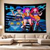 Huntrx Cyberpunk Fashion Clear Pattern Tapestry, Wall Decor for Apartment, Studio and Photoshoot Backdrop,Perfect Gift
