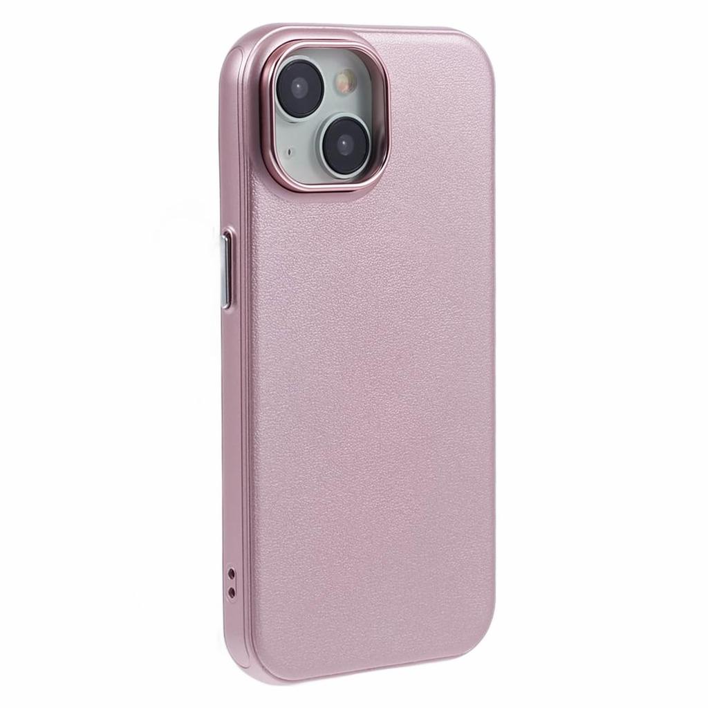 For iPhone 14/13 Case Compatible with MagSafe Leather+PC Shockproof Phone Cover