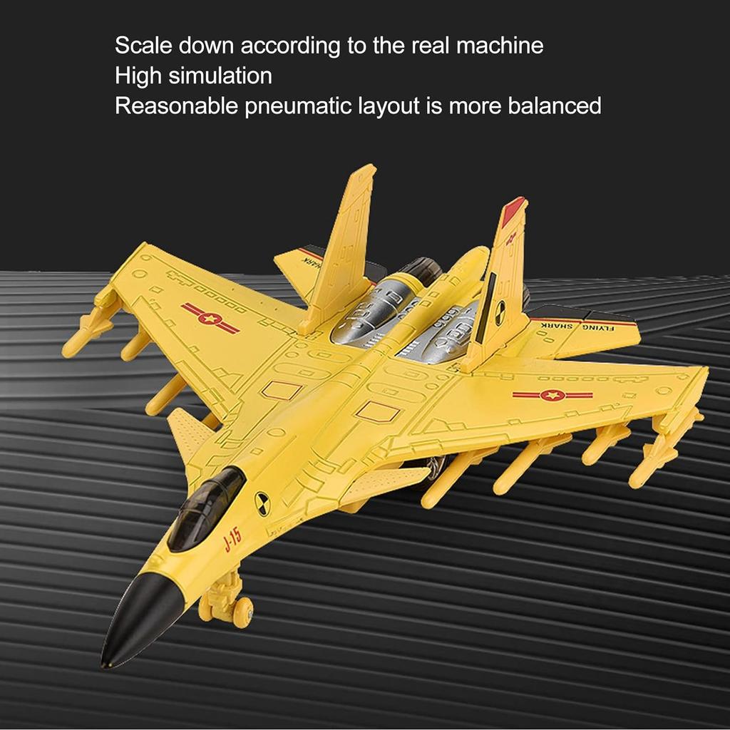 1/100 model letadla J-15 Sběratelská obrazovka na plochu Sběratelský mini simulační dárek s ozdobou držáku