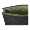 Louis Vuitton Pochette Voyage Multi Card Slot Washable Fabric Lining 2000s Japanese Street Style Monogram Eclipse Coated Canvas Clutch M28841
