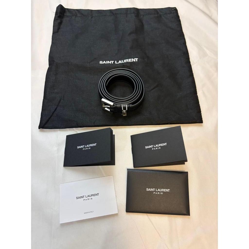 Used SAINT LAURENT Saint Laurent Cassandra Belt Size 90 Good Condition