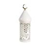 Decorative LED Desk Light with Hollowed Iron Stand for Mantels Tabletop Display Dining Room Bedroom Festival Decoration