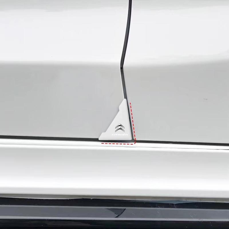 2 ks Ochranná lišta rohu hrany dveří auta Samolepka Znak Příslušenství pro Citroen C2 C3 C4 C5 C6 C1 DS3 DS4 DS5 DS7 Xsara Berlingo Saxo Picasso
