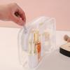Transparent Zipper PVC Makeup Bag Organizer Box Men Women Travel Clear Cosmetic Bag Waterproof Toiletry Wash Make Up Bags