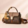 New Plaid Versatile Flower Premium Sense Popular Bag Women's Crossbody One Shoulder Portable Versatile Bag