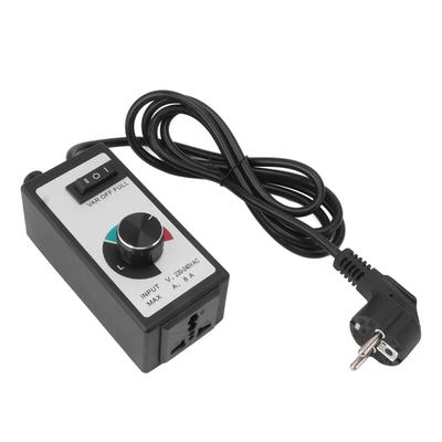 Controlador de Velocidad de Ventilador Plástico Soplador de Ventilación Ajustador de Velocidad 1500W Controlador de Velocidad de Ventilador de Extracción