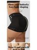 Women's Hip-Lifting Shaping Pants with Insert Pads and Lace Trim