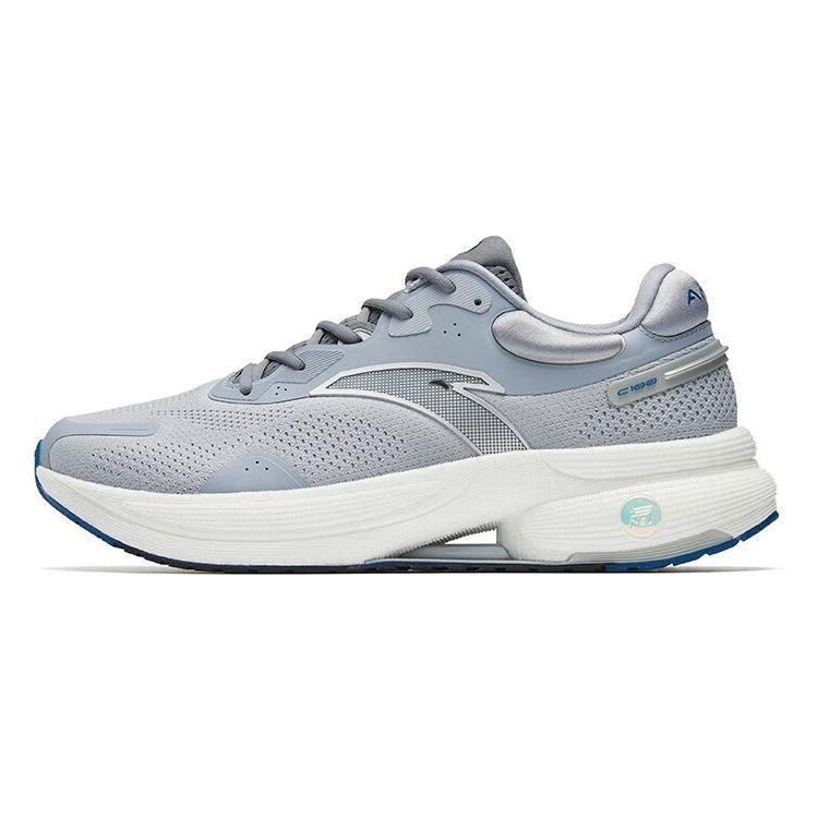 

Anta Slip Resistant Abrasion Resistant Low top Nitrogen Technology Running Shoes Men s Gray 112245586-8 40.5