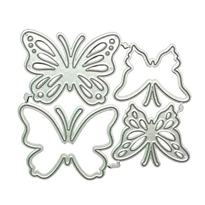 Pour papillon matrice de découpe ensemble combiné couteau de gaufrage moule matrice modèle