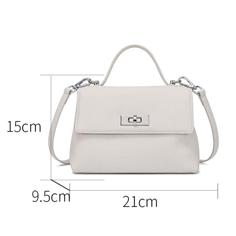 100% Genuine Leather Women Handbags 2026 New Genuine Leather Women's Shoulder Bag Luxury Designer Cowhide Square Crossbody Bags