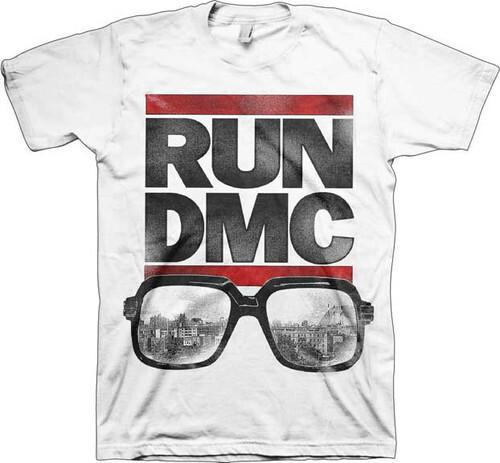 Run DMC Logo with Glasses TShirt Unisex T-Shirt XXXL