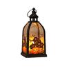 Halloween decorations, candle lights, wind lanterns, bars, parties, proms, atmosphere, retro four-corner jack-o-lanterns, dress up ornaments