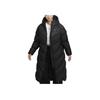 Nike Comfortable Long Versatile Down Jacket Women Outerwear Black HF7894-010