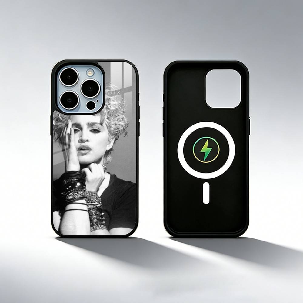 Singer M-Madonna Phone Case For iPhone17,16,15,14,13,12,11 Plus,Pro Max Magnetic For Magsafe Wireless Charging iPhone17Air