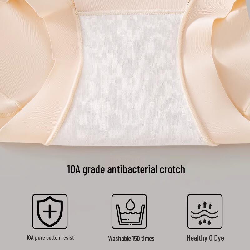 Mao Ren Women's High-Waist Tummy Control & Butt-Lifting Seamless Panties