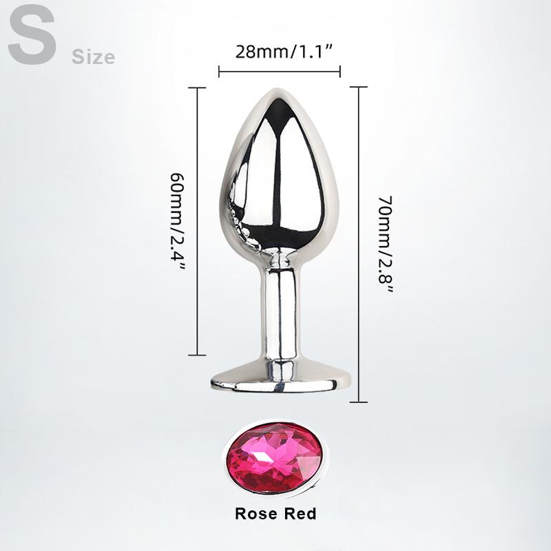 Adults Only Bdsm Butt Plug Metal Round Anal Dilator Sex Toys For Men Gay Prostate Massager Fetish Erotic Intimates Accessories