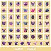 50 Cute Wind Animal Graffiti Stickers Suitcase Guitar Decoration Waterproof Stickers DIY Hand Account Stickers