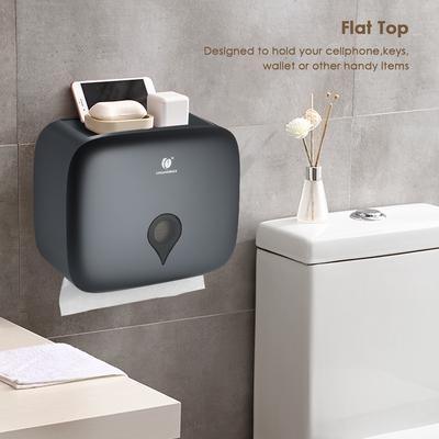 CHUANGDIAN Wall Mounted C-fold Hand Towel Dispenser Waterproof Toilet Paper Tissue Dispenser Holder