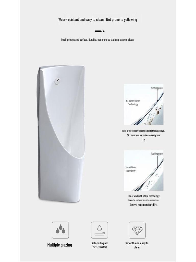 Kohler Wall-Mounted Sensor Urinal for Men