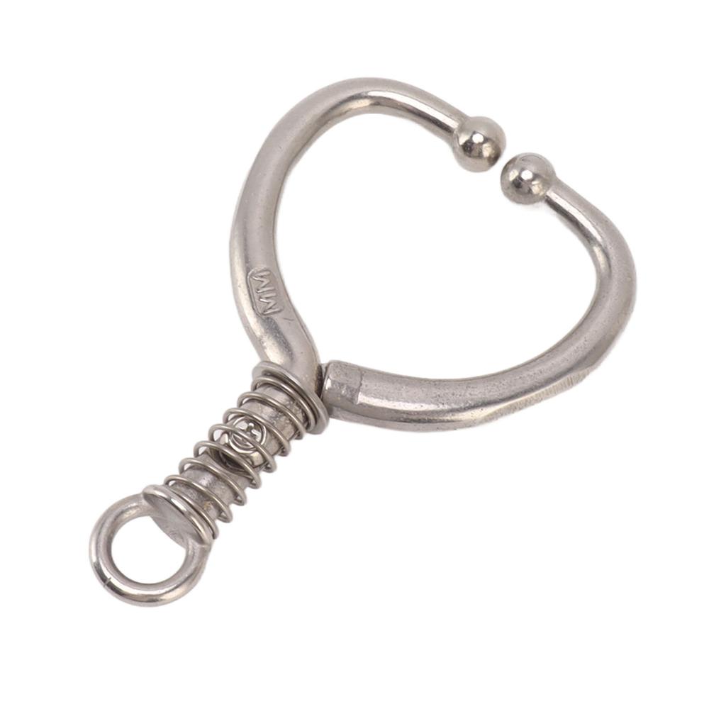 Cattle Nose Ring Durable Stainless Steel Cattle Ring Spherical Cattle Ring Clamp Traction for Home