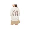 New MLB MONOGRAM New York Yankees Sweatshirt Unisex Dark Cream 3AMTM1044-50CRD