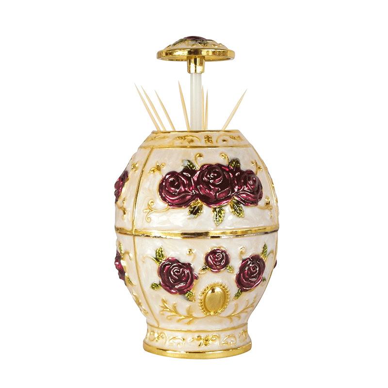 Nordic automatic push-type krabička na párátka pro domácnost kreativní držák na párátka hotelová restaurace módní špičkový držák na párátka