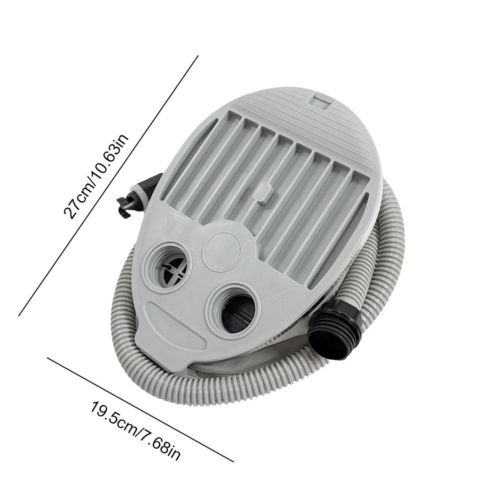 Outdoor Foot Pump 5L High Pressure Foot Pump Portable Inflatable Air Pump For Inflatable Boats Beds Mattresses Swimming Rings